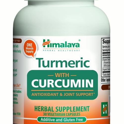 Himalaya Turmeric 95 With Curcumin for Joint Support  600 mg  30 Ct