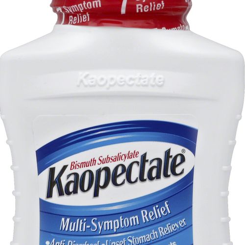 Kaopectate Multi-Symptom Relief Anti-Diarrheal/Upset Stomach Reliever Liquid, Cherry, 8 Fl Oz