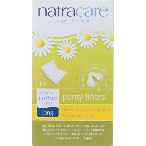 Natracare Organic Panty Liners  Long  16 Liners
