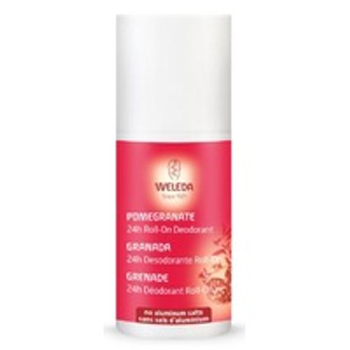 Weleda Pomegranate 24 Hours Roll-On Deodorant, 1.7 oz