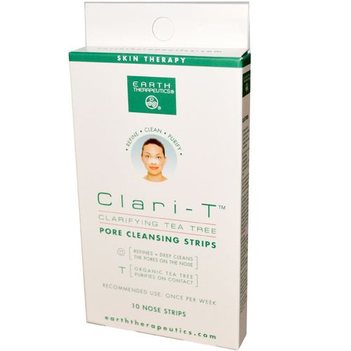 Earth Therapeutics Clari-T Pore Cleansing Strips 10 Ct