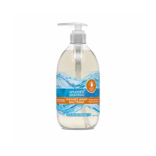 Seventh Generation Purely Clean Hand Wash Soap Fresh Lemon & Tea Tree 12 oz