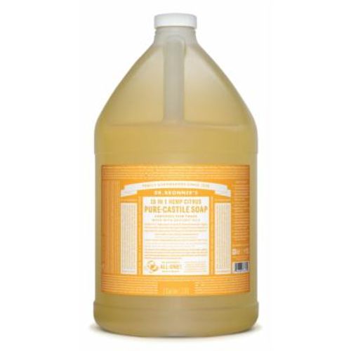 Dr. Bronner s 18-In-1 Hemp Pure-Castile Soap Citrus  1.0 GAL
