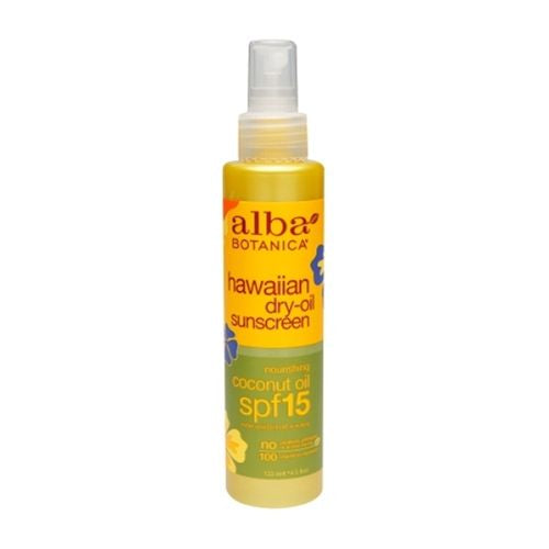 AL0083103 Alba Hawaiian Dry Coconut Sunscreen SPF15 / OIL