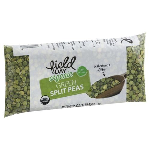 16 oz Organic Green Split Peas Dried Beans & Legumes