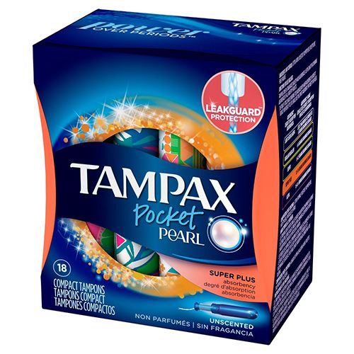 Tampax Pocket Pearl & Unscented - 18