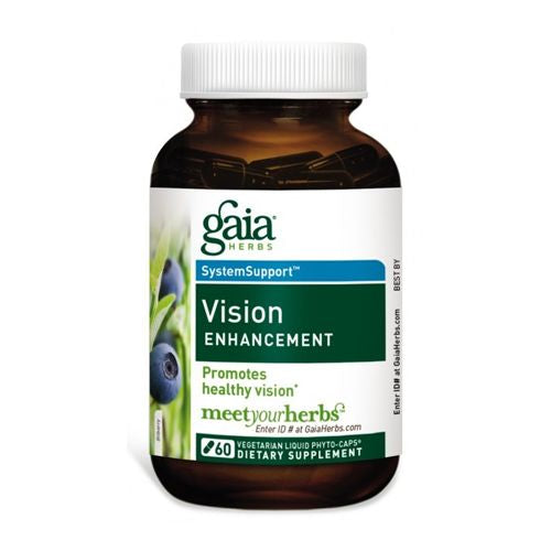 Gaia Herbs - Healthy Vision - 60 Vegan Liquid Phyto-Caps