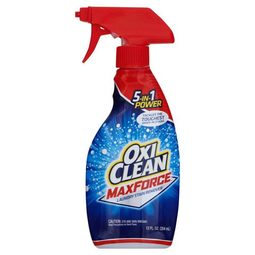OxiClean MaxForce Laundry Stain Remover Spray  12 Fl. oz.