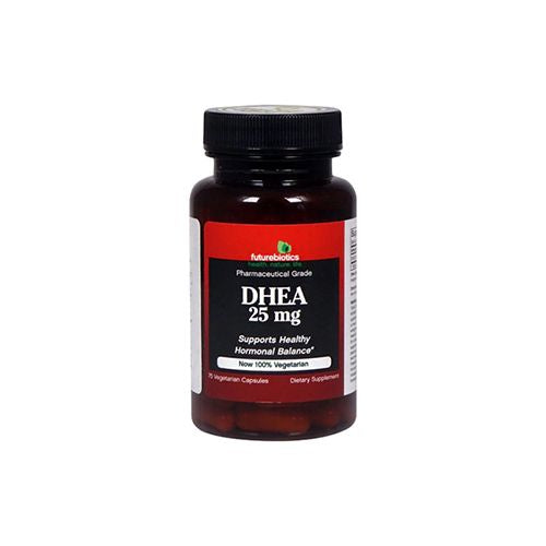 Futurebiotics DHEA 25 mg - Energy Level + Metabolism Support  75 Vegetarian Capsules