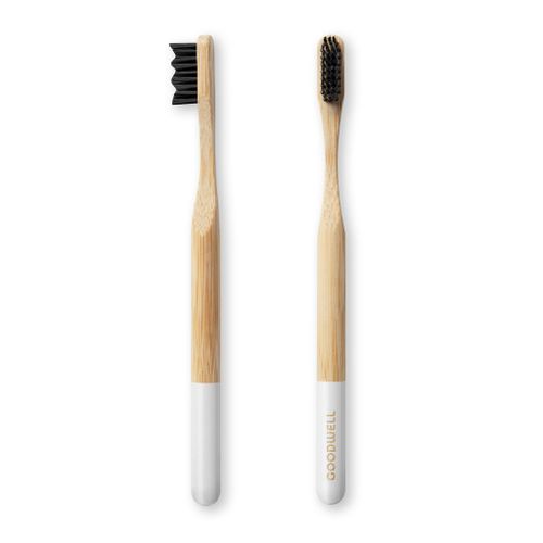 Mama P Bamboo Toothbrush for Adult  Rainnbow - Medium