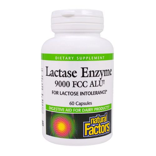 Lactase Enzymes By Natural Factors - 60 Capsules