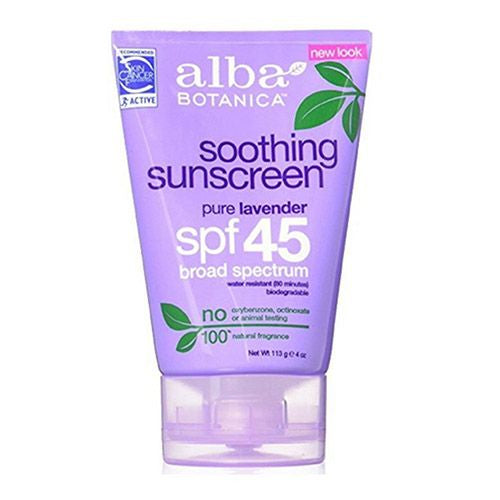 Alba Botanica Pure Lavender Sunscreen SPF45 / LOTION