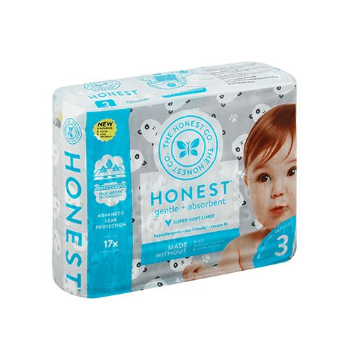 The Honest Company Diapers Pandas Size 3