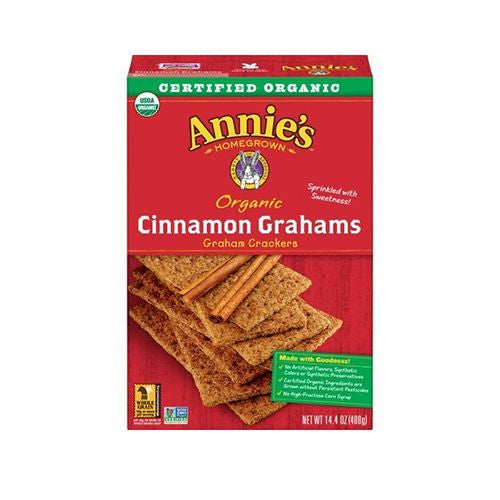 Annie's Organic Cinnamon Graham Crackers