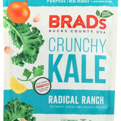 Brad's Plant Based Radical Ranch Crunchy Kale, 2 oz
