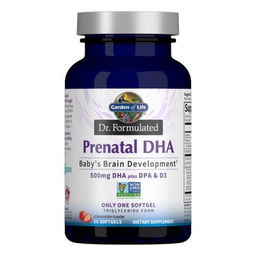 Garden of Life - Dr. Formulated Prenatal DHA Strawberry - 30 Softgels