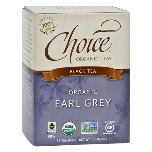 Choice Organics Earl Grey Tea - 16ct