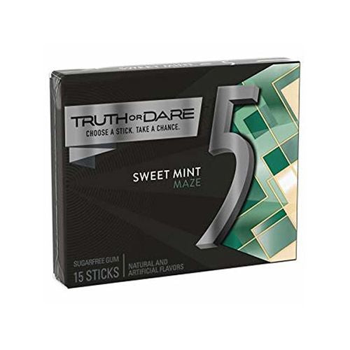 5 Gum Mystery Mint Maze, 15 Piece