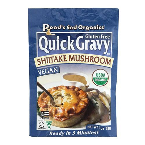 ROAD'S END ORGANICS, SHIITAKE MUSHROOM GLUTEN FREE QUICK GRAVY