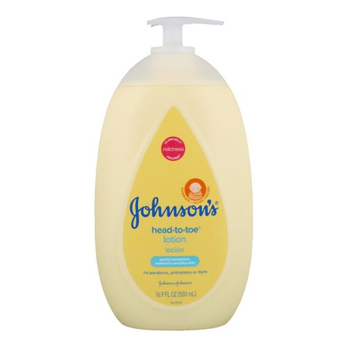 Johnson s Head-to-Toe Moisturizing Baby Body Lotion  16.9 fl. oz