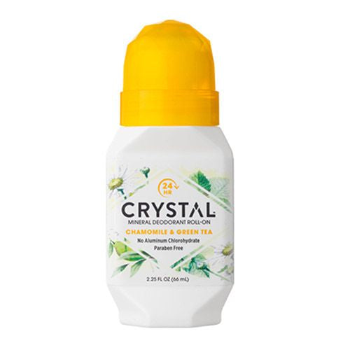 Crystal Body Deodorant, Deod Rollon Chmml&grn Tea - 2.25oz