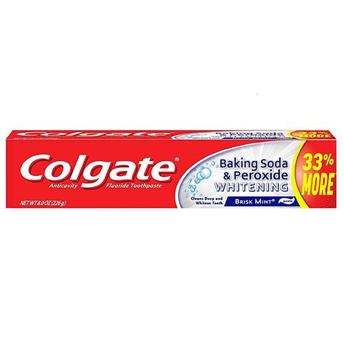Colgate Peroxide Whitening Toothpaste  8 Oz