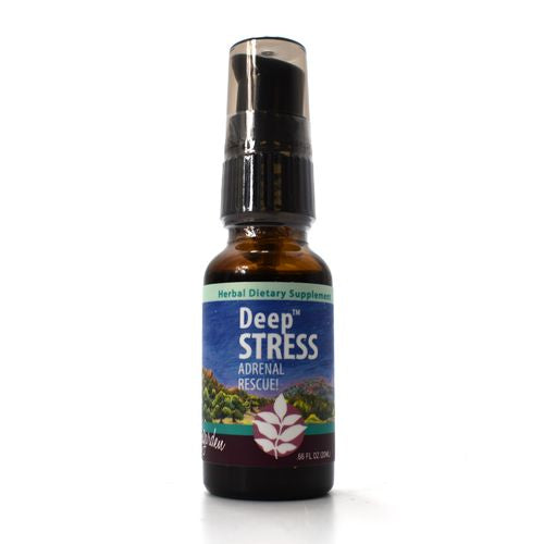 WishGarden Herbal Remedies WishGarden Herbs — Deep Stress Herbal Formula — Gluten Free — 20 ml Pump Top