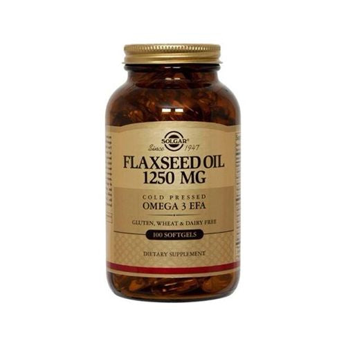Solgar Flaxseed Oil 1250mg  100ct