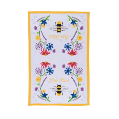 Now Designs Bee Kind Dishtowel