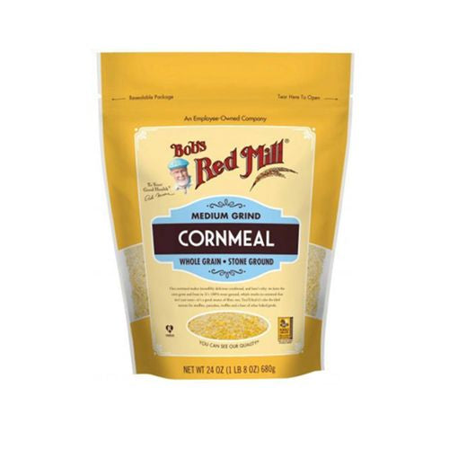 WHOLE GRAIN STONE GROUND MEDIUM GRIND CORNMEAL