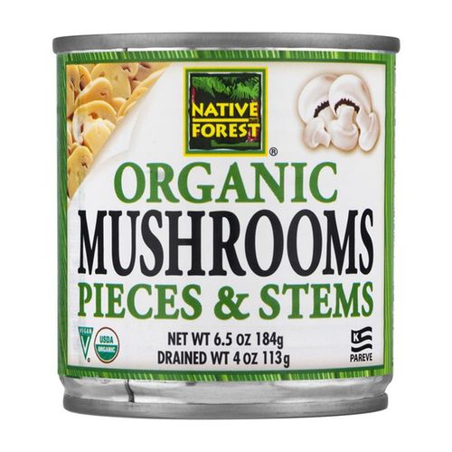 ORGANIC WHITE MUSHROOMS PIECES & STEMS