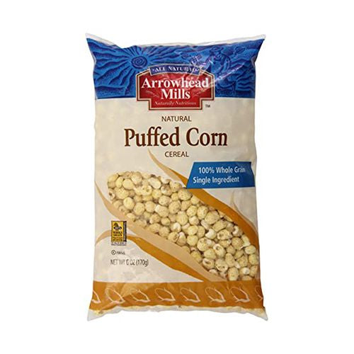 ARROWHEAD MILLS, NATURAL PUFFED CORN CEREAL