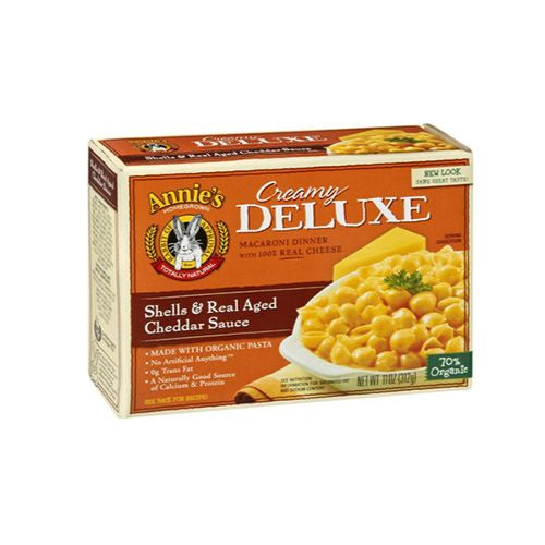 Annie's Deluxe Aged Cheddar Macaroni & Cheese Made with Organic Pasta