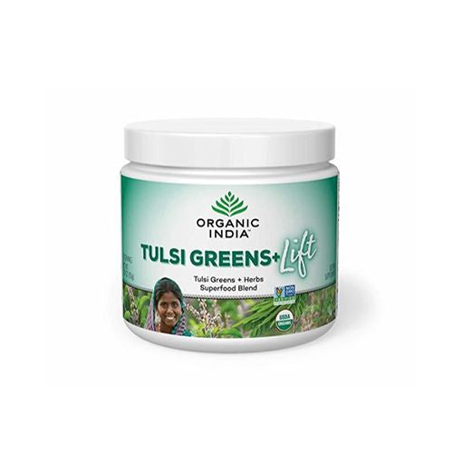 Organic India - Tulsi Greens+ Lift Superfood Blend Powder - 5.29 oz.