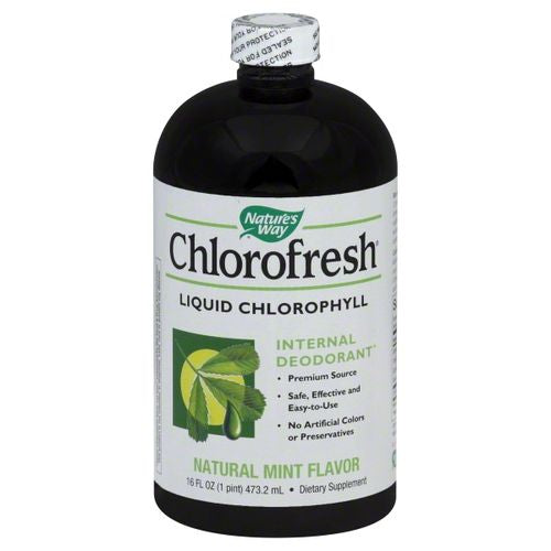 Nature s way chlorofresh natural chlorophyll  mint  16 oz