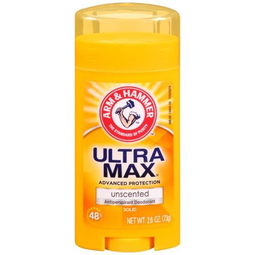 ARM HAMMER ULTRA MAX Solid Antiperspirant Deodorant  Unscented  2.6 oz.