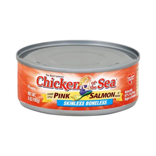 Chicken of the Sea Chunk Pink Salmon in Water, 5 oz (B00DVXSKLE)