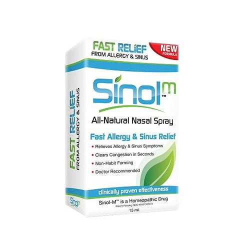 Sinol Allergy & Sinus Relief Spray -