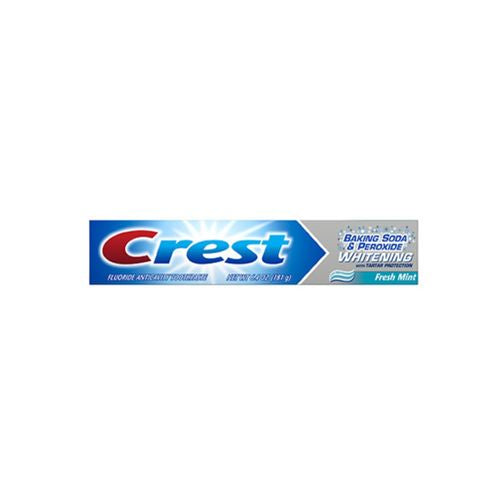 Crest Baking Soda & Peroxide Whitening with Tartar Protection Fresh Mint Flavor Toothpaste 6.4 oz.