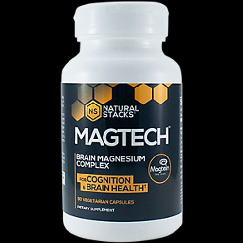 MagTech  Magnesium Complex  90 Vegetarian Capsules  Natural Stacks