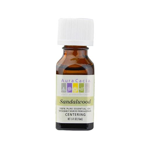 Aura Cacia Essential Oil - Sandalwood - .5 oz