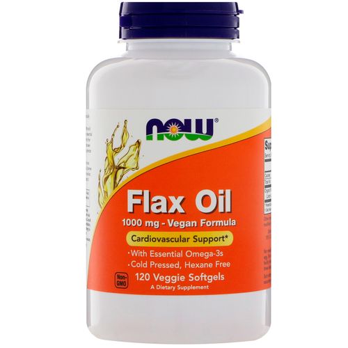 Flax Oil Org 1000mg  120 Vgels