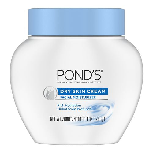 POND S Dry Skin Cream Facial Moisturizer  10.1 oz
