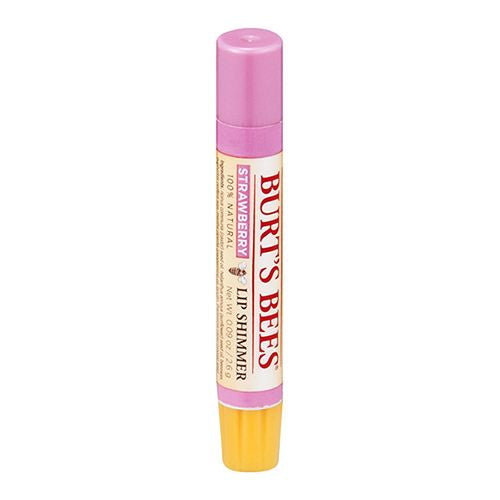 Burt s Bees 100% Natural Moisturizing Lip Shimmer  Strawberry  1 Count