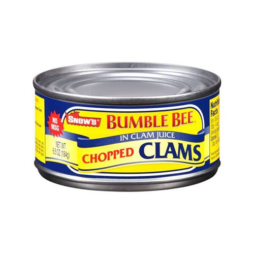 CHOPPED CLAMS IN CLAM JUICE