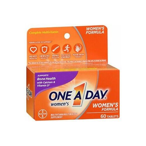 One A Day Women s Multivitamin Tablets  Multivitamins for Women  60 Ct