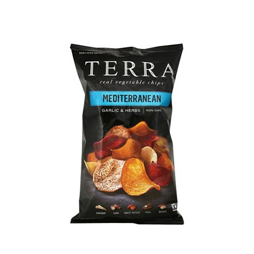 Terra Chips Vegetable Chips, Mediterranean, 5 Oz