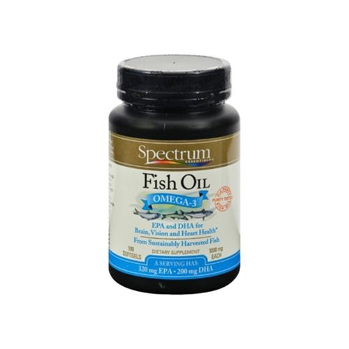 Spectrum Essentials Omega-3 Fish Oil Dietary Supplement - 1 Each - 100 Cap