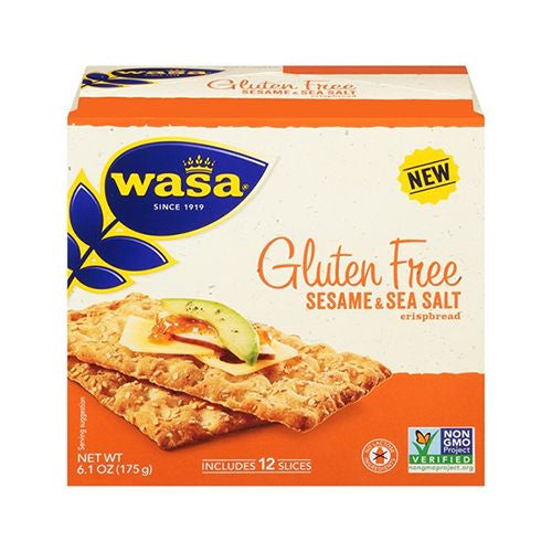 CRISPBREAD, SESAME & SEA SALT