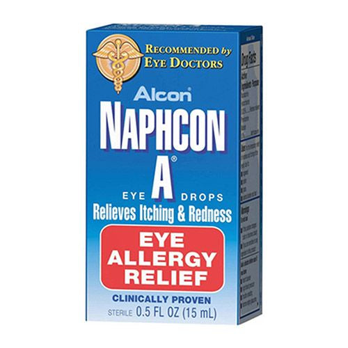 Naphcon A Antihistamine Eye Drops For Eye Allergy Relief  15 Mi